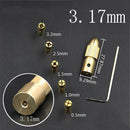 7 Pieces 3.17mm Hand Electric Drill Bit Chuck Clamp Collet Holder Tool
