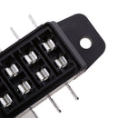 DC12V-24V 4 Way Fuse Box Holder and Fuses with Terminals Kit for Car Boat