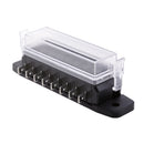 Car Vehicle Boat Audio Part Portable 8 Way Fuse Holder Fuse Terminals Kits