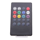 4 in1 12 LED RGB Car SUV Floor Decorative Strip Lights Music with Remote Control
