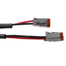 2-Way Wiring Harness/Relay/ Switch Kit For LED Spot Work Lights DRL Fog Lamp