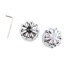 2x Silver Motorcycle Front Axle Nut Covers Kit