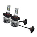 1 Pair of 5202 5201 COB LED Fog Light Conversion Kit Super White Bulbs