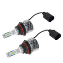 1 Pair of 9004 HB1 LED Fog Light Conversion Kit 6000K Super White Bulbs