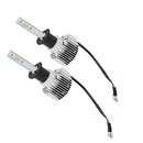 2 Pieces H1 LED High Beam Fog Light Bulb Kit 72W 7600LM - 6000K Cool White