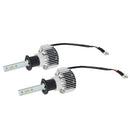 2 Pieces H1 LED High Beam Fog Light Bulb Kit 72W 7600LM - 6000K Cool White