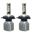 H4 9003 HB2 White Fog Daytime Running Light DRL Car Exterior Lamp