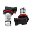 2pcs Ice Blue H11 Universal Car Headlight Fog Lamp LED Bulb Replacement