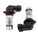 2 Pieces H10 100W Car Fog Driving Light LED Bulbs High Power White