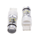 1 Pair High Power 100W T20 7440 7443 2828 LED Backup Reverse Light Bulb White