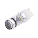 1 Pair High Power 100W T20 7440 7443 2828 LED Backup Reverse Light Bulb White