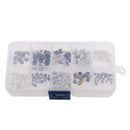 200 Pieces Repalcement 10-Types Momentary Tact Tactile Push Button Switch Kit