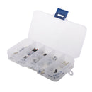 200 Pieces Repalcement 10-Types Momentary Tact Tactile Push Button Switch Kit