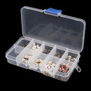 250 Pieces 10-Sizes Momentary Tactile Tact Push Button Switch 2/4 Pin SMD Kits