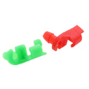 2 Pieces Left & Right Tailgate Handle Rod Clips for Chevrolet Silverado GMC Sierra