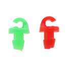 2 Pieces Left & Right Tailgate Handle Rod Clips for Chevrolet Silverado GMC Sierra
