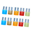 10 Pieces Micro2 ATR Car Automotive Fuses Assorted 5A 7.5A 10A 15A 20A