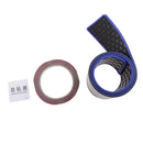 Rubber Rear Bumper Sill Plate Guard Cover Trim Weather Proof Durable Blue