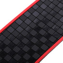 Rubber Rear Bumper Sill Plate Guard Cover Trim Weather Proof Durable Red