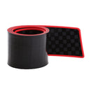 Rubber Rear Bumper Sill Plate Guard Cover Trim Weather Proof Durable Red