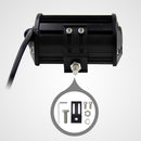 72W Car Truck Boat Tractor Roof Work Driving Spot Flood Light Outdoor