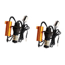 2 Pieces BAU15S 4014 60SMD Dual Color Switchback Car Reverse Turn Signal Led Light