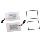 1 Pair Car LED License Plate Lamp Light for Volvo 855 1993-1997 V70 XC V70 1997-2000