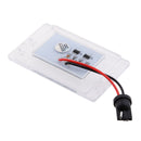 1 Pair Car LED License Plate Lamp Light for Volvo 855 1993-1997 V70 XC V70 1997-2000
