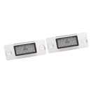 2 Pieces Auto Car 3528-SMD 18LED License Number Plate Lights for Audi A4 S4 B5 98-01