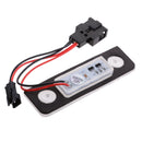 1 Pair Number License Plate LED Light Lamp For Skoda Octavia 1Z 2008-