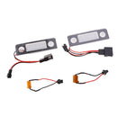 1 Pair Number License Plate LED Light Lamp For Skoda Octavia 1Z 2008-
