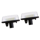 2 Pieces 18 LED License Plate Light for Toyota Crown 2003-2009 6000-6500K