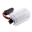 2pcs Car Door Step LED Courtesy Light Welcome Lamp For Toyota Lexus