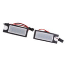 2 Pieces 18LED License Number Plate Lights for Volvo V70 XC70 S60 S80 XC90