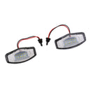 1 Pair Number License Plate LED Light Lamp For Honda Civic City 4D Legend