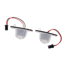 1 Pair 1210SMD 18-LED License Number Plate Lights For Honda Civic Legend Acura