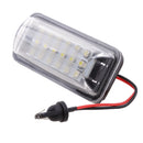 2 Pieces 12V White LED License Number Plate Light Lamp for Toyota FT86 GT86