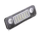 2 Pieces 3528-SMD 18LED License Number Plate Lights for Ford 2003-up Fiesta 2006-up Fusion 1996-2000 Mondeo MK