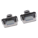 Number License Plate 18 SMD LED Light Lamp White for Citroen BERLINGO SAXO