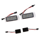 2 Pieces LED Number License Plate Light Lamp For Cadillac CTS XTS SRX