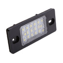1 Pair White 18LED License Plate Lamp Light for Volkswagen Touareg Tiguan Golf Passat