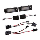 1 Pair White 18LED License Plate Lamp Light for Volkswagen Touareg Tiguan Golf Passat