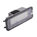 1 Pair Car White 18LED License Plate Lamp Light Bulbs for VW Golf CC Passat B6