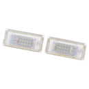 1 Pair White 18LED License Number Plate Lights for BMW E46 4D Sedan 5D Wagon