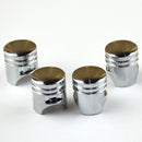 4 Pieces Universal Car/Truck Tire/Wheel Bike Stem Air Valve Protection Cap Covers
