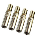 4 Sets Universal Car Bike Motorcycle Tyre Valve Extension Cap 39mm Adaptor Brass
