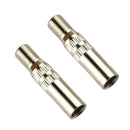 2 Pieces Car Vehicle Bike Motorcycle Copper Tire Tyre Valve Extension Cap 39mm