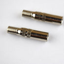 2 Pieces Car Vehicle Bike Motorcycle Copper Tire Tyre Valve Extension Cap 39mm