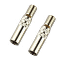 2 Pieces Car Vehicle Bike Motorcycle Copper Tire Tyre Valve Extension Cap 39mm