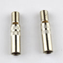 2 Pieces Car Vehicle Bike Motorcycle Copper Tire Tyre Valve Extension Cap 39mm
